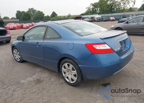2006 Honda Civic Lx из США, поврежденный, VIN 2HGFG12656H556856
